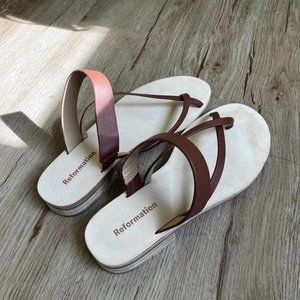 Reformation Corsica Sandal 5.5